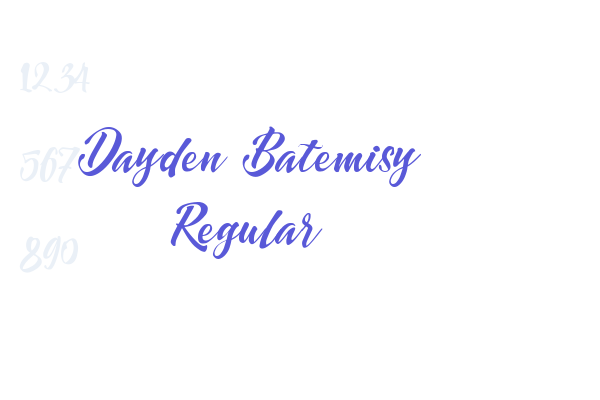 Dayden Batemisy Regular