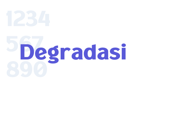 Degradasi