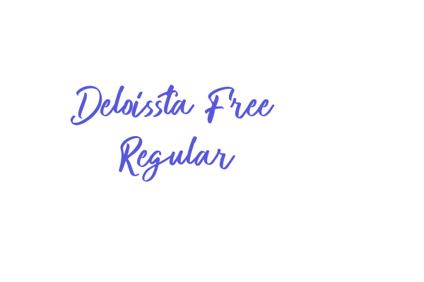 Deloissta Free Regular