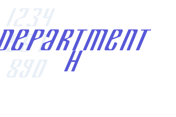 Department H