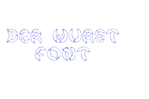 Der Wurst Font