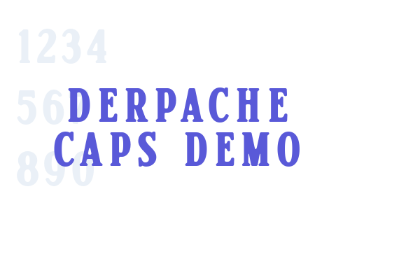 Derpache Caps Demo