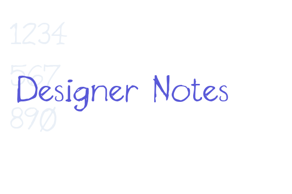 Designer Notes