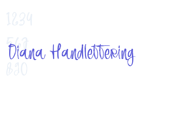 Diana Handlettering