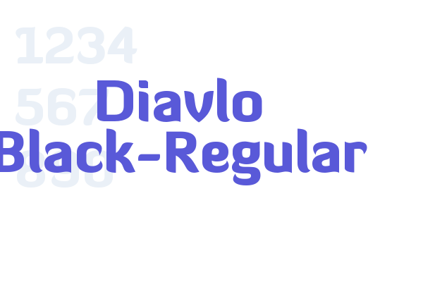 Diavlo Black-Regular