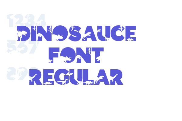 Dinosauce Font Regular