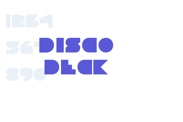disco deck font photoshop free download