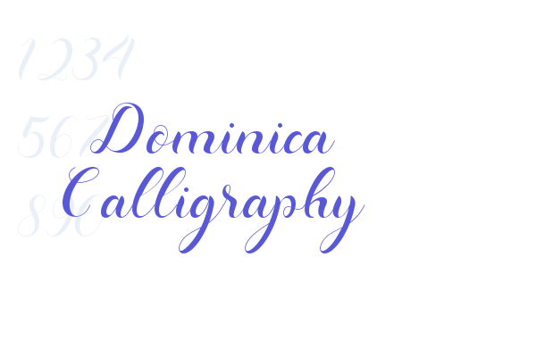 Dominica Calligraphy