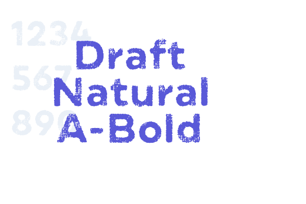 Draft Natural A-Bold