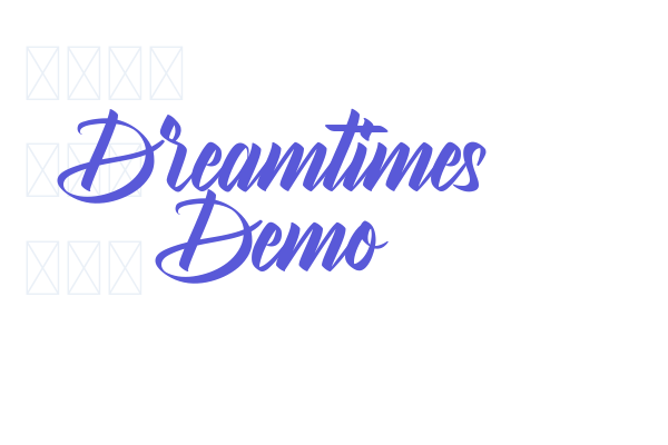 Dreamtimes Demo