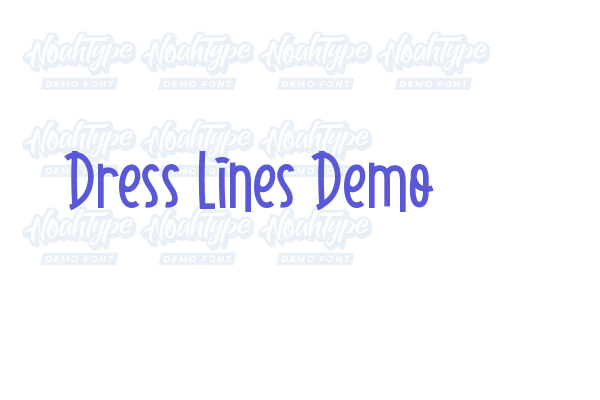 Dress Lines Demo