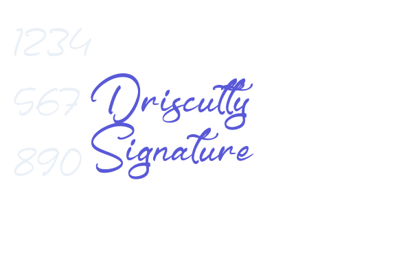 Driscutty Signature