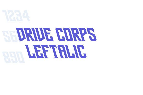 Drive Corps Leftalic