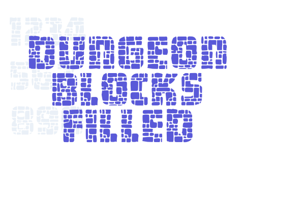 Dungeon Blocks Filled