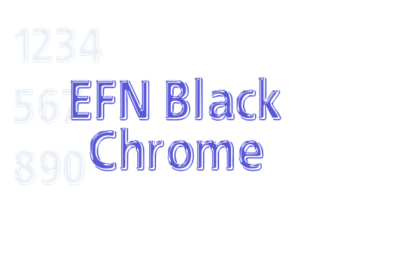 EFN Black Chrome