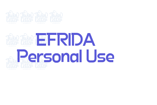 EFRIDA Personal Use