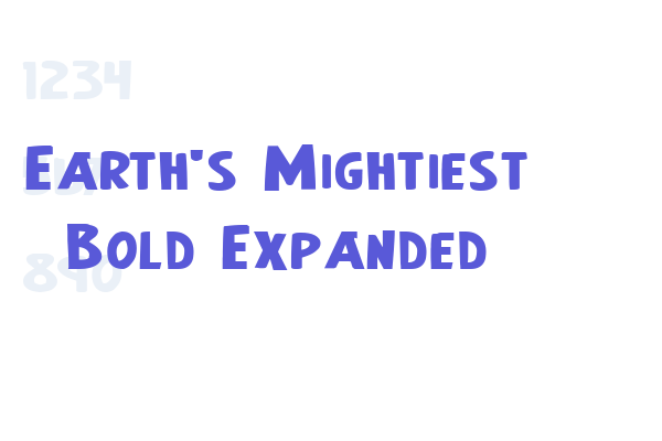 Earth’s Mightiest Bold Expanded