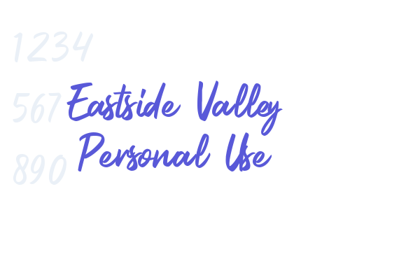 Eastside Valley Personal Use