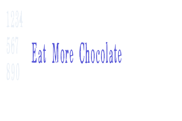 Eat More Chocolate