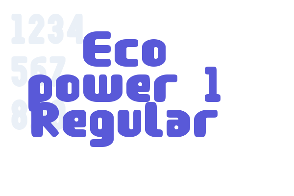 Eco power 1 Regular