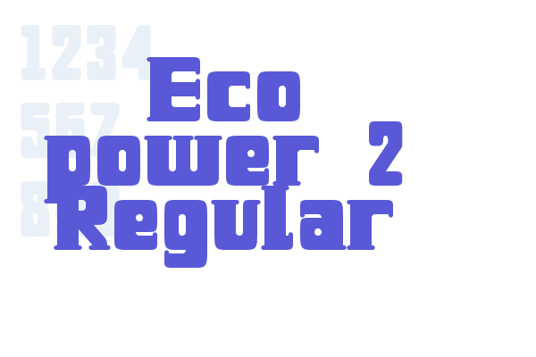 Eco power 2 Regular