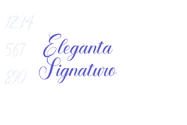 Eleganta Signaturo