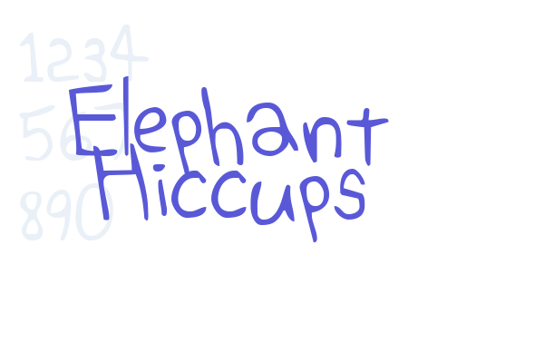 Elephant Hiccups