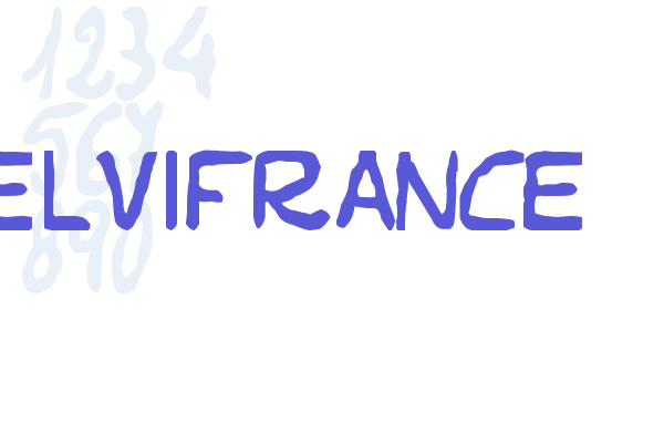 Elvifrance - Font Free Download