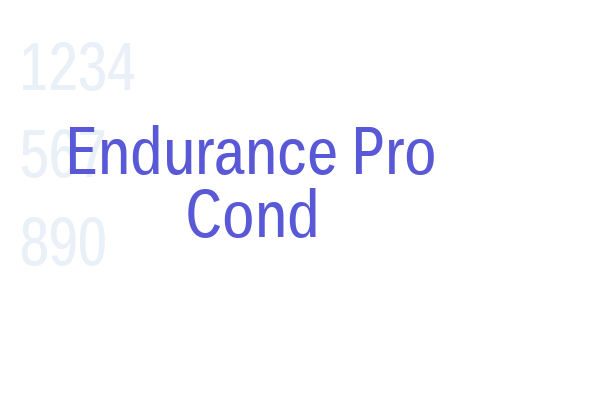 Endurance Pro Cond