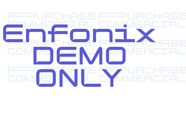 Enfonix DEMO ONLY