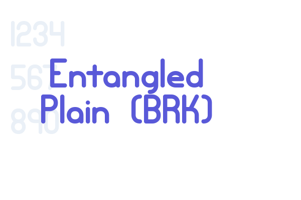 Entangled Plain (BRK)