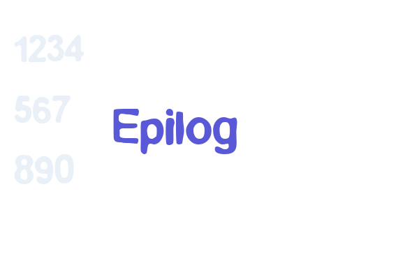 Epilog