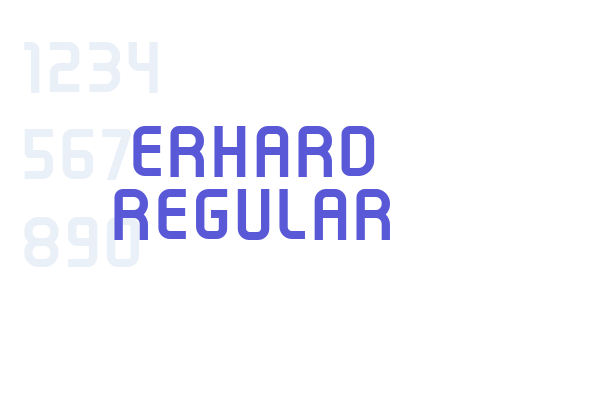 Erhard Regular