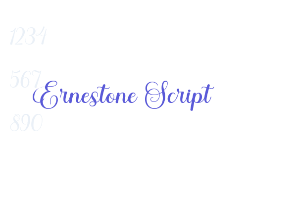 Ernestone Script