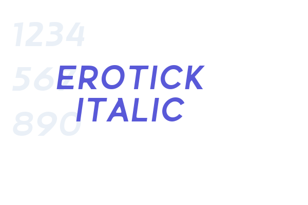 Erotick Italic