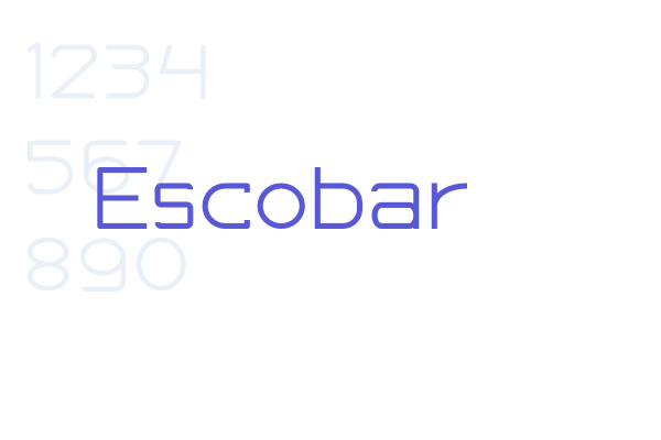 Escobar Font