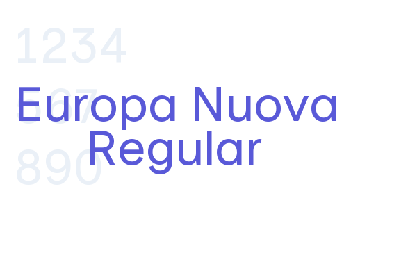 Europa Nuova Regular