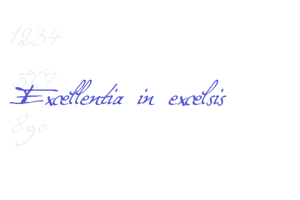 Excellentia in excelsis