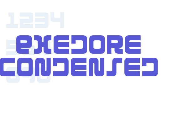 Exedore Condensed