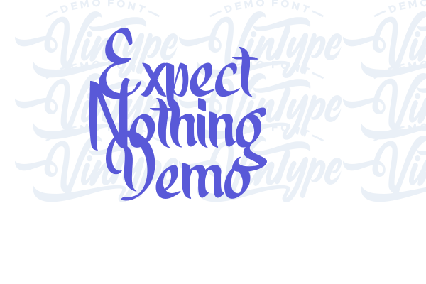 Expect Nothing Demo