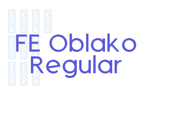 FE Oblako Regular