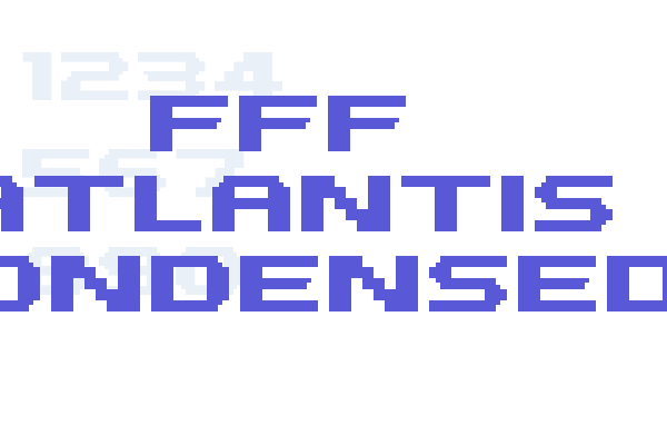 FFF Atlantis Condensed