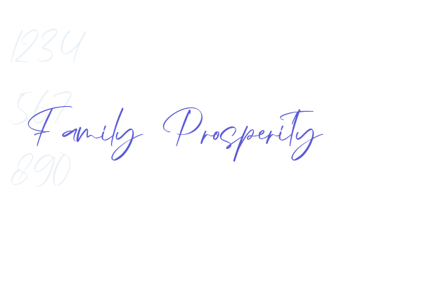 Family Prosperity