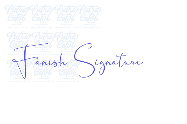 Fanish Signature