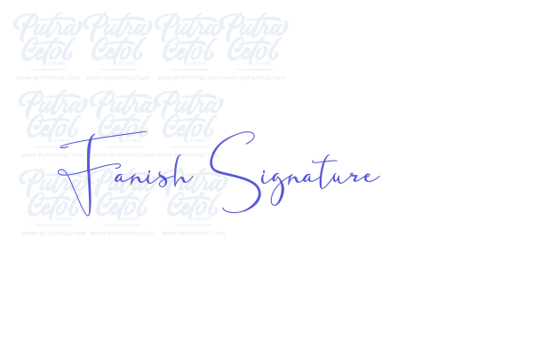 Fanish Signature