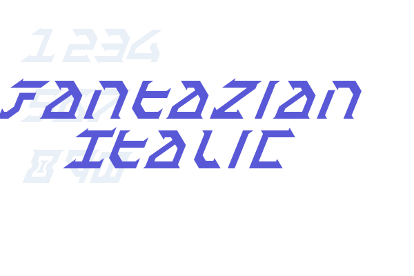 Fantazian Italic