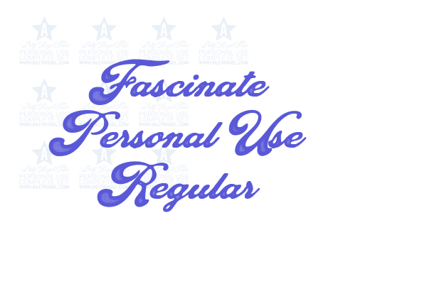 Fascinate Personal Use Regular