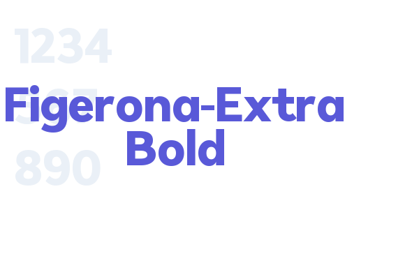 Figerona-Extra Bold