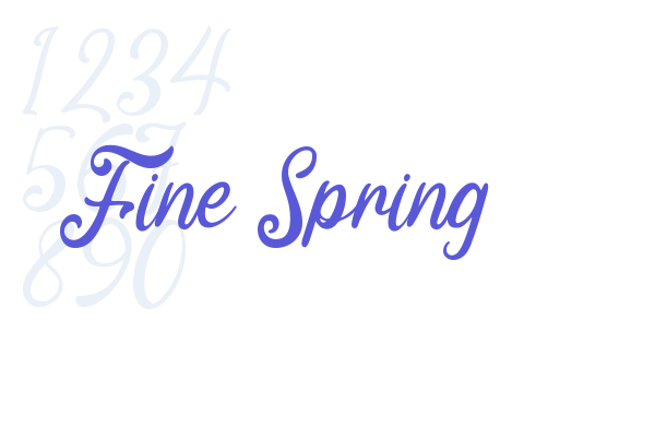 Fine Spring