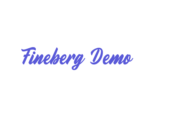 Fineberg Demo